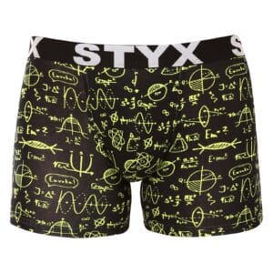 Pánské boxerky Styx long art sportovní guma fyzika (U1652) XXL