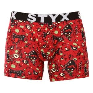 Pánské boxerky Styx long art sportovní guma zombie (U1451) L