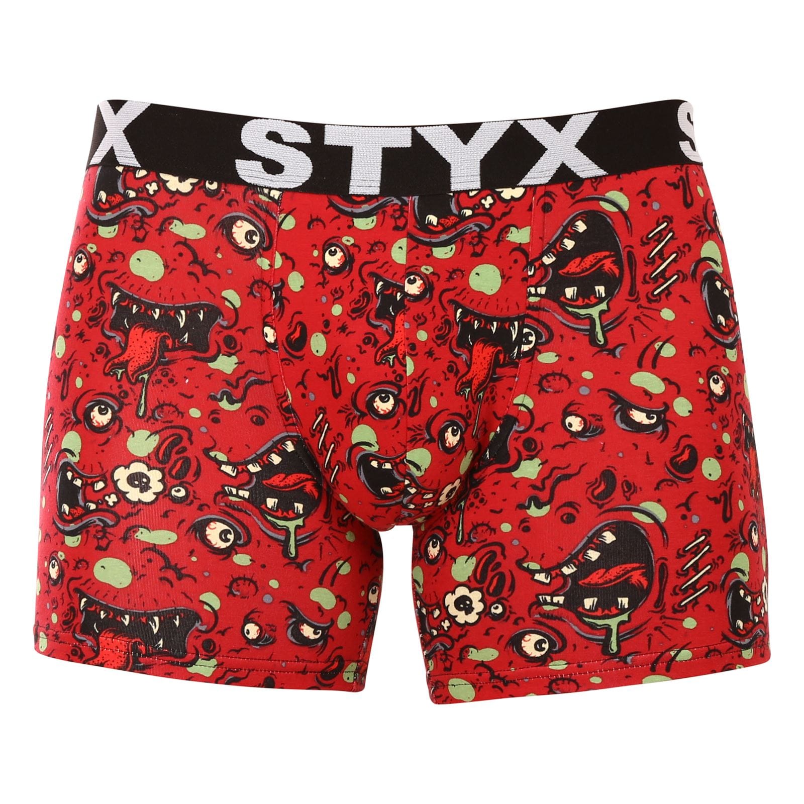 Pánské boxerky Styx long art sportovní guma zombie (U1451) L