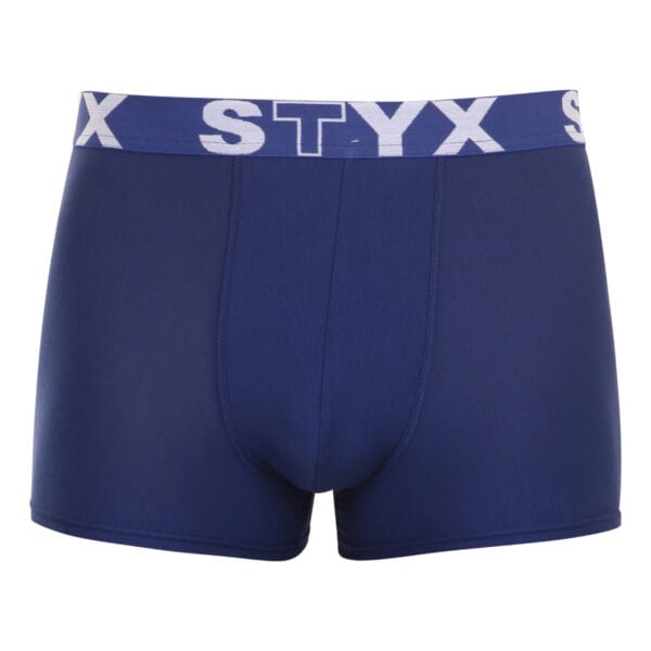 Pánské boxerky Styx sportovní guma tmavě modré (G968) M