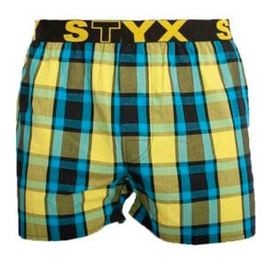 Pánské trenky Styx sportovní guma vícebarevné (B825) L