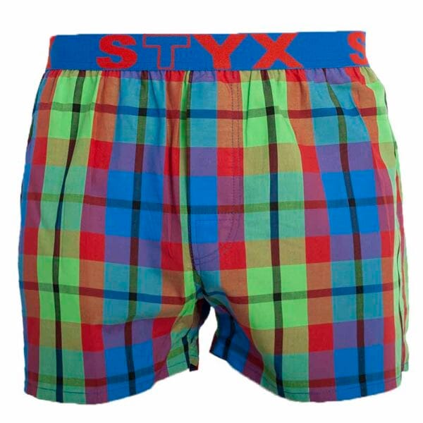 Pánské trenky Styx sportovní guma vícebarevné (B827) L