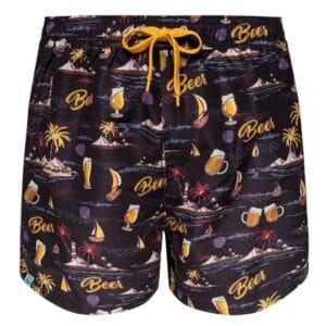 Veselé pánské plavky Dedoles Plážové pivo (D-M-SCL-S-SSH-C-977) S