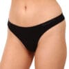 Dámská tanga Gina bambusová černá (05014-MxC) L - Image 2