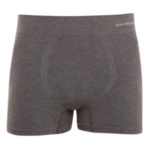 Pánské boxerky Gino bezešvé bambusové šedé (54005) L