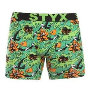 Pánské boxerky Styx long art sportovní guma tropic (UN1557) L
