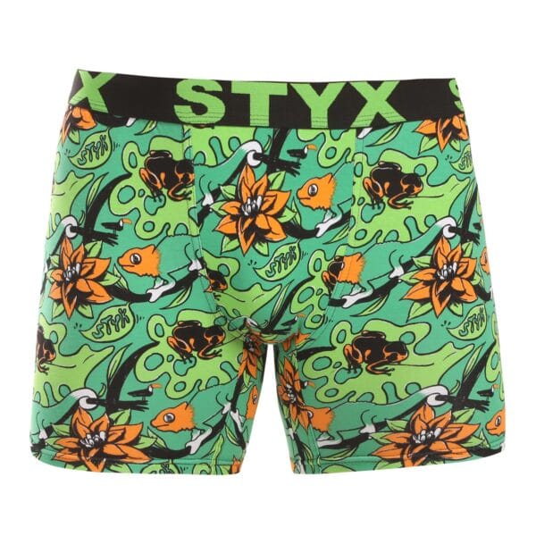 Pánské boxerky Styx long art sportovní guma tropic (UN1557) L