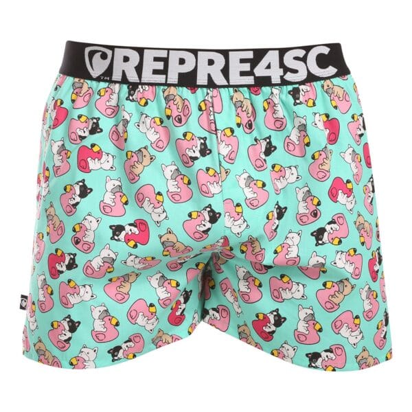 Pánské trenky Represent exclusive Mike Bulldog Bathing (R4M-BOX-0711) M