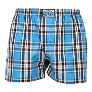 Pánské trenky Styx klasická guma vícebarevné (A1009) L