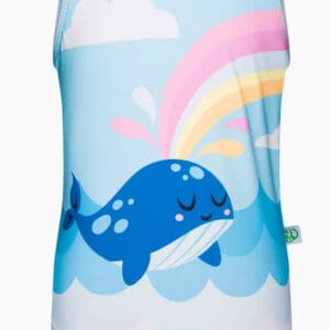 Veselé dívčí plavky Dedoles Velryba (D-K-BW-OPS-C-RP-1601) 1-2 roky