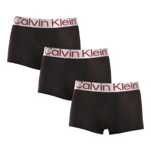 3PACK pánské boxerky Calvin Klein černé (NB3074A-Q09) L