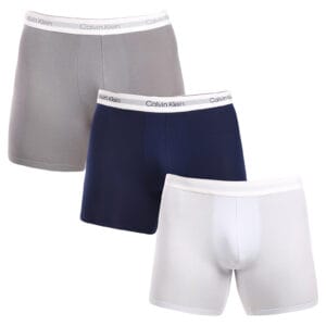 3PACK pánské boxerky Calvin Klein vícebarevné (NB3954A-PS9) L
