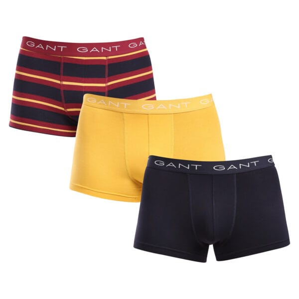 3PACK pánské boxerky Gant vícebarevné (902433043-558) L