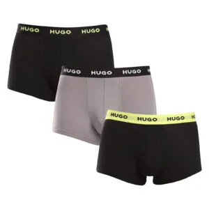 3PACK pánské boxerky HUGO vícebarevné (50517878 986) L