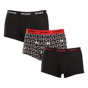 3PACK pánské boxerky HUGO vícebarevné (50517894 980) L