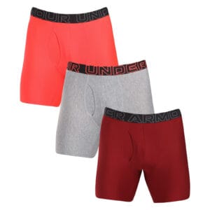 3PACK pánské boxerky Under Armour vícebarevné (1383884 625) 5XL