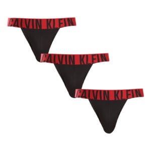3PACK pánské jocksy Calvin Klein černé (NB3606A-Q5X) M