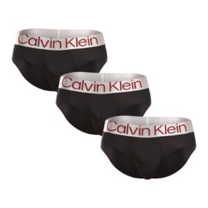 3PACK pánské slipy Calvin Klein černé (NB3073A-Q09) M