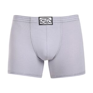Pánské boxerky Styx long klasická guma světle šedé (F1067) L