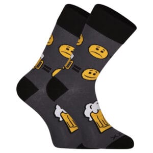 Ponožky VoXX šedé (PiVoXx - Vzor E) L