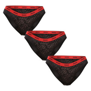 3PACK dámské kalhotky HUGO vícebarevné (50523826 002) XXL