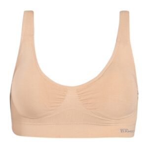 Dámská podprsenka Gina bambusová béžová (07014) S