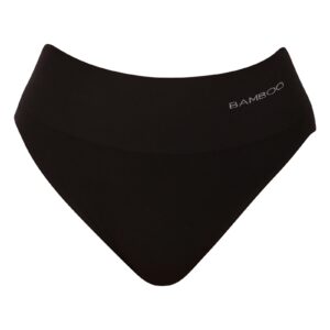 Dámské kalhotky Gina bambusové černé (00039 - MxC) L