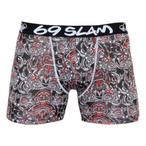 Pánské boxerky 69SLAM fit bamboo totem mask (MPBTMS-BB) XS