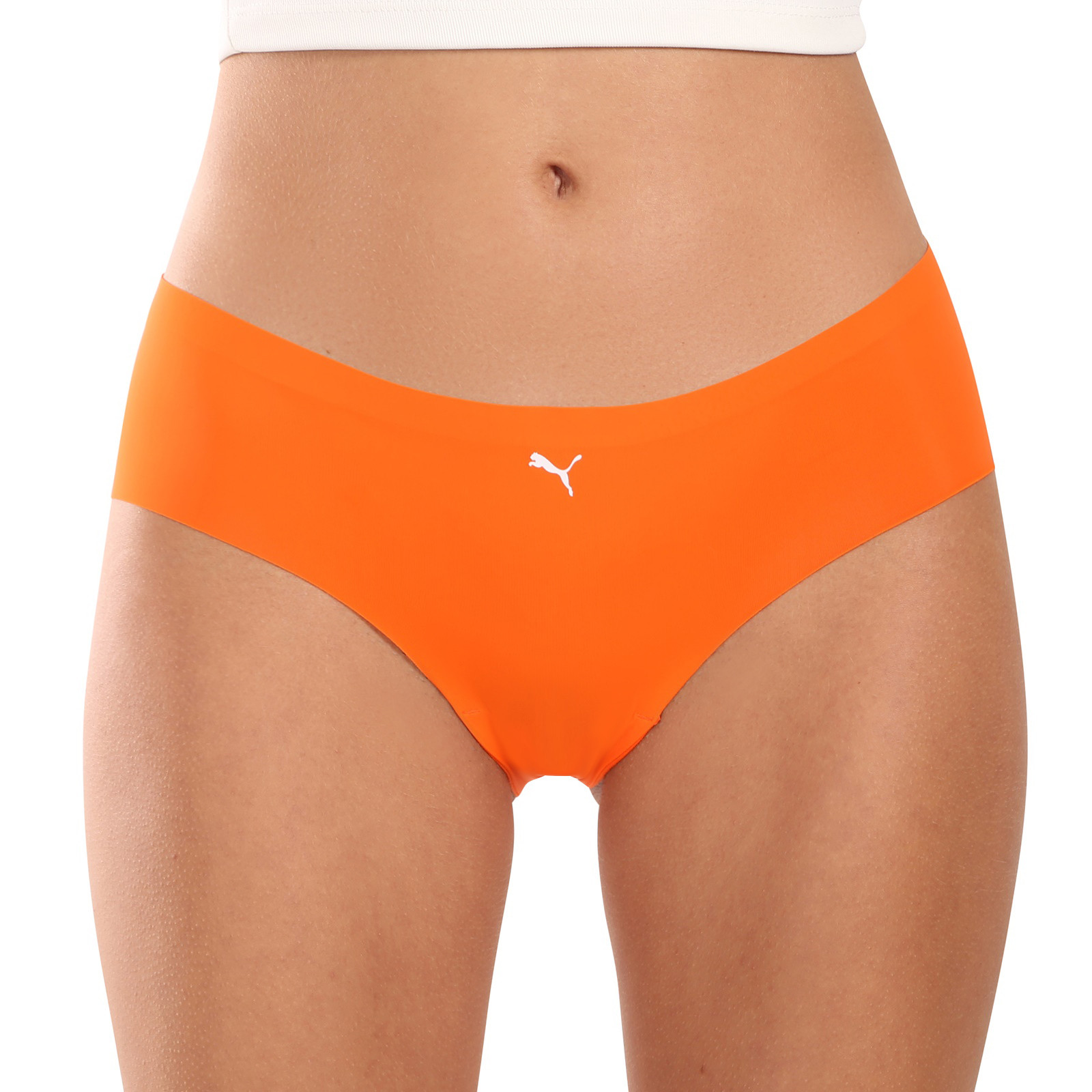 2PACK dámské kalhotky Puma bezešvé oranžové (100001012 020) S - Obrázek 2
