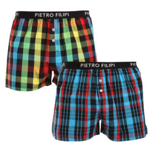 2PACK pánské trenky Pietro Filipi vícebarevné (2TC005) 5XL