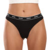 3PACK dámská tanga HUGO vícebarevná (50495870 520) XXL - Image 2