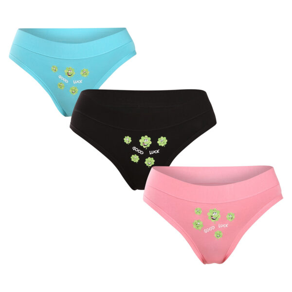 3PACK dámské kalhotky Andrie vícebarevné (PS 1020) S