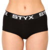 3PACK dámské kalhotky Styx s nohavičkou černé (3IN0960) L - Image 2