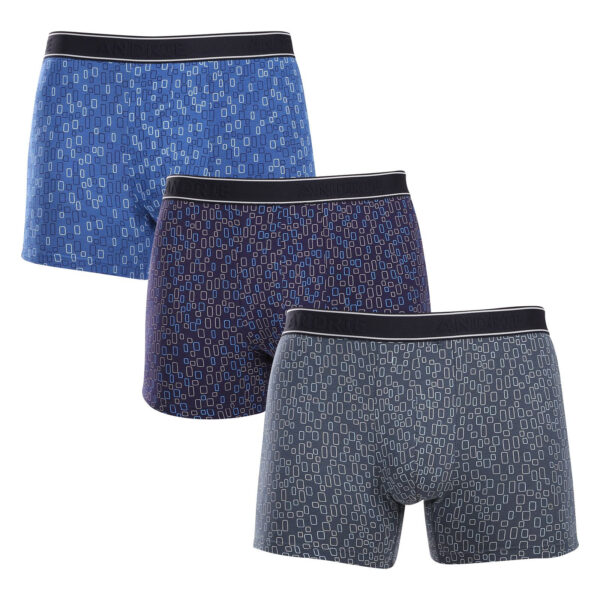 3PACK pánské boxerky Andrie vícebarevné (PS 5634) M
