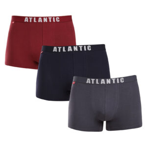 3PACK pánské boxerky Atlantic vícebarevné (3MH-011/01) M