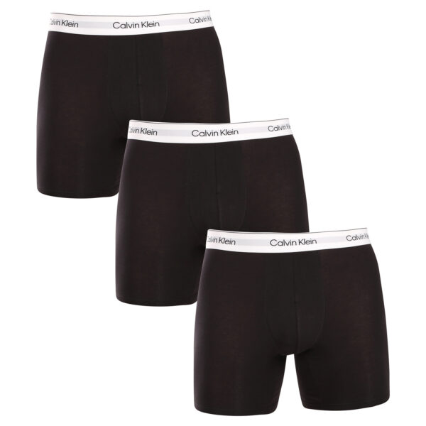 3PACK pánské boxerky Calvin Klein černé (NB3964A-UB1) L