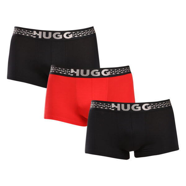 3PACK pánské boxerky HUGO vícebarevné (50524778 994) S