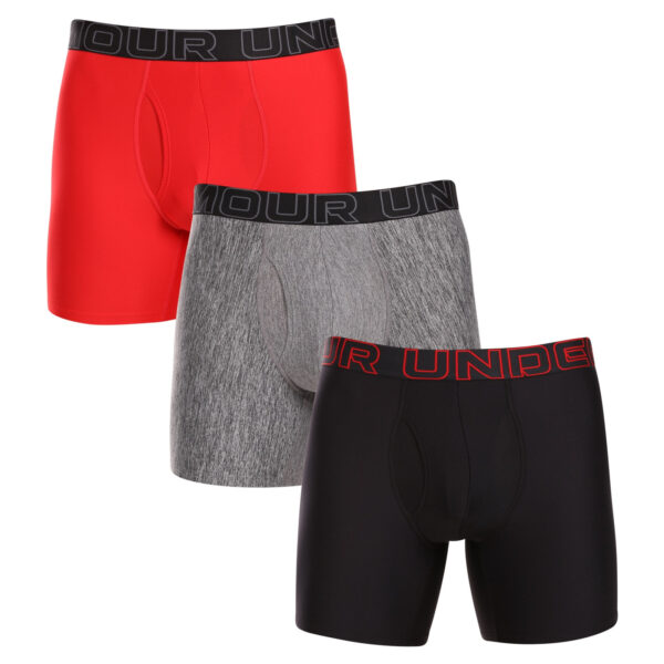 3PACK pánské boxerky Under Armour vícebarevné (1383878 600) S