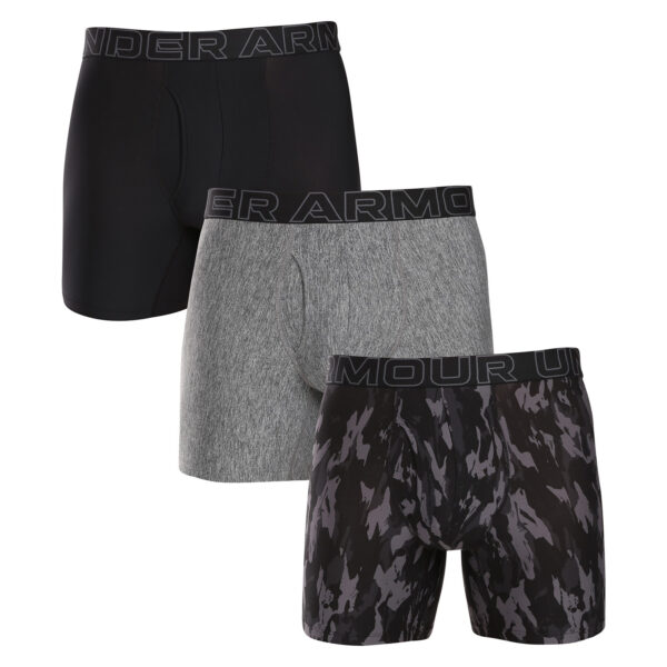3PACK pánské boxerky Under Armour vícebarevné (1383885 025) M