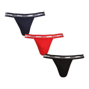 3PACK pánské jocksy HUGO vícebarevné (50517882 964) XXL