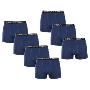 7PACK pánské boxerky Lee Cooper modré (PO41014-1) L