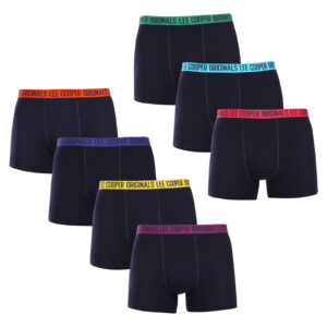 7PACK pánské boxerky Lee Cooper tmavě modré (PO41016) L