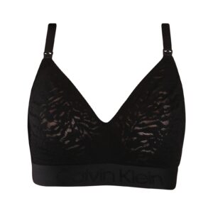 Dámská podprsenka Calvin Klein kojicí černá (QF7343E-UB1) L