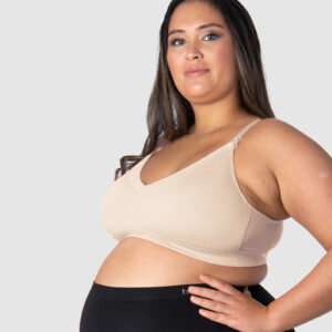 Dámská podprsenka Hotmilk Caress Seamfree Bamboo FULL CAP kojicí béžová (CPO-full) XXL