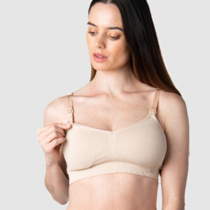 Dámská podprsenka Hotmilk My Necessity REGULAR CAP kojicí béžová (MNF-regular) XXL