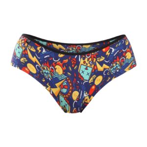 Dámské kalhotky 69SLAM bamboo GAME OVER (GMBGVR-BB) M