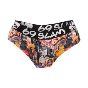 Dámské kalhotky 69SLAM luna MEXICOLLAGE (GYXMXG-PO) M