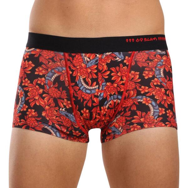 Pánské boxerky 69SLAM Hip BLOSSOMING SNAKE  (MSYBSK-PO) L