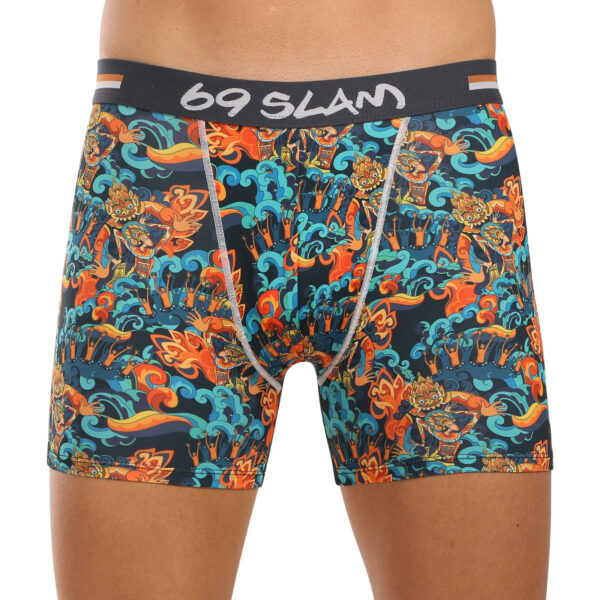 Pánské boxerky 69SLAM fit  FIRE DANCE DYLAN (MBYFRD-PO) L