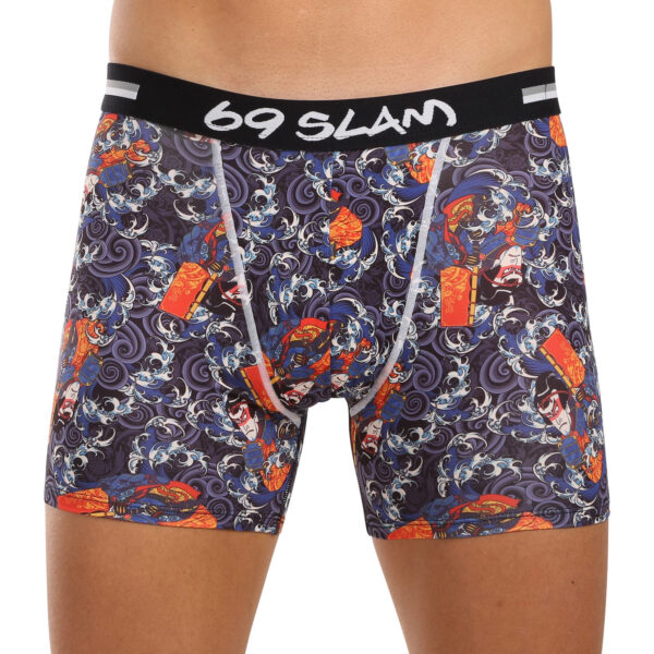 Pánské boxerky 69SLAM fit KABUKI DYLAN (MBYKBK-PO) L